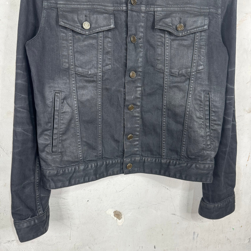 Saint Laurent 2019 Waxed Denim Jacket