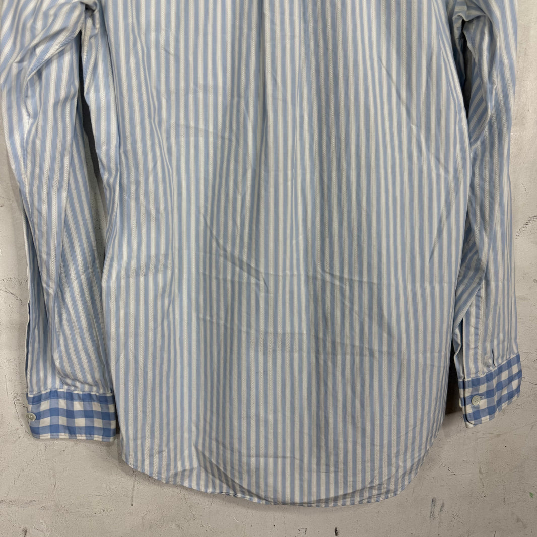 CDG HD Gingham/Stripe LS Shirt