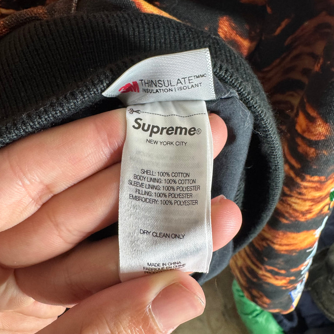 Supreme Orange AOL Work Jacket