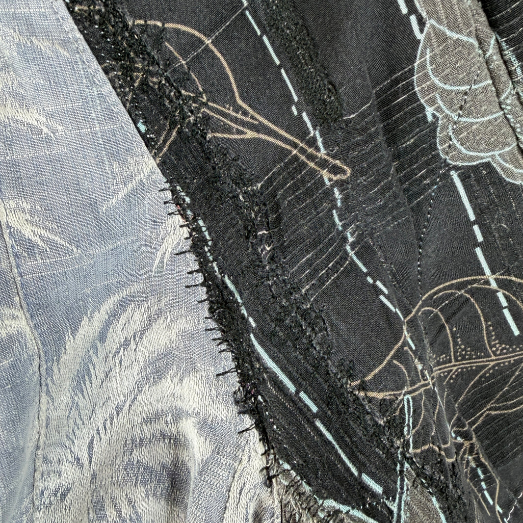 Gallery Dept Repaired Patchwork Shorts