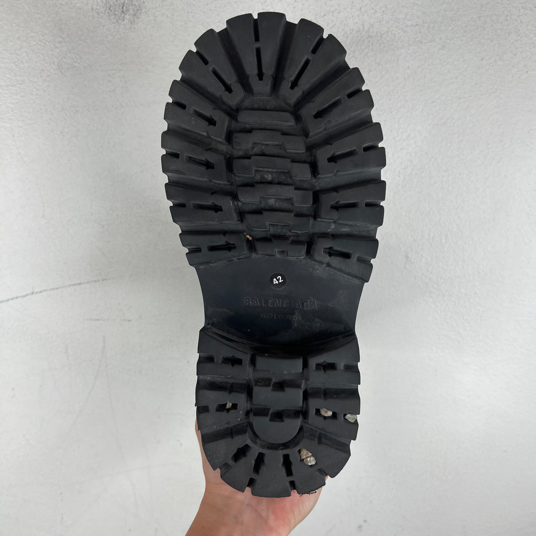 Balenciaga Canvas Stomper Boots