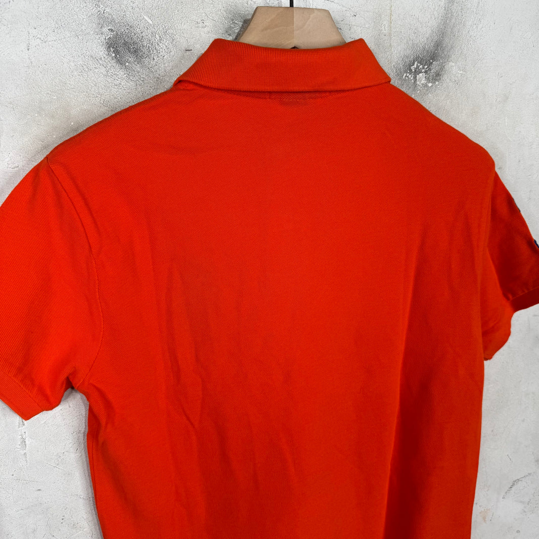 Ralph Lauren Orange/Blue #3 Big Pony Polo