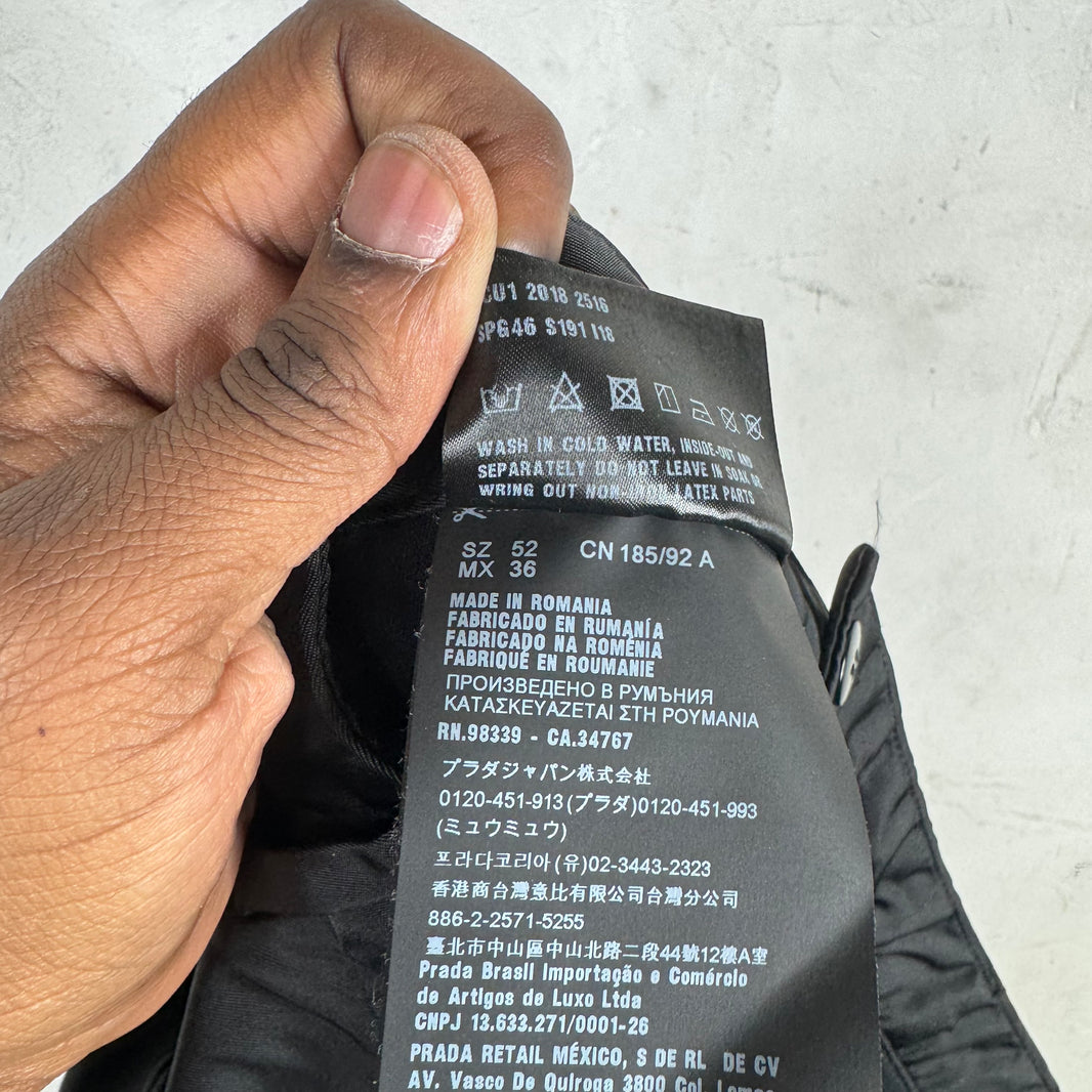 Prada Nylon Adjustable Track Pants