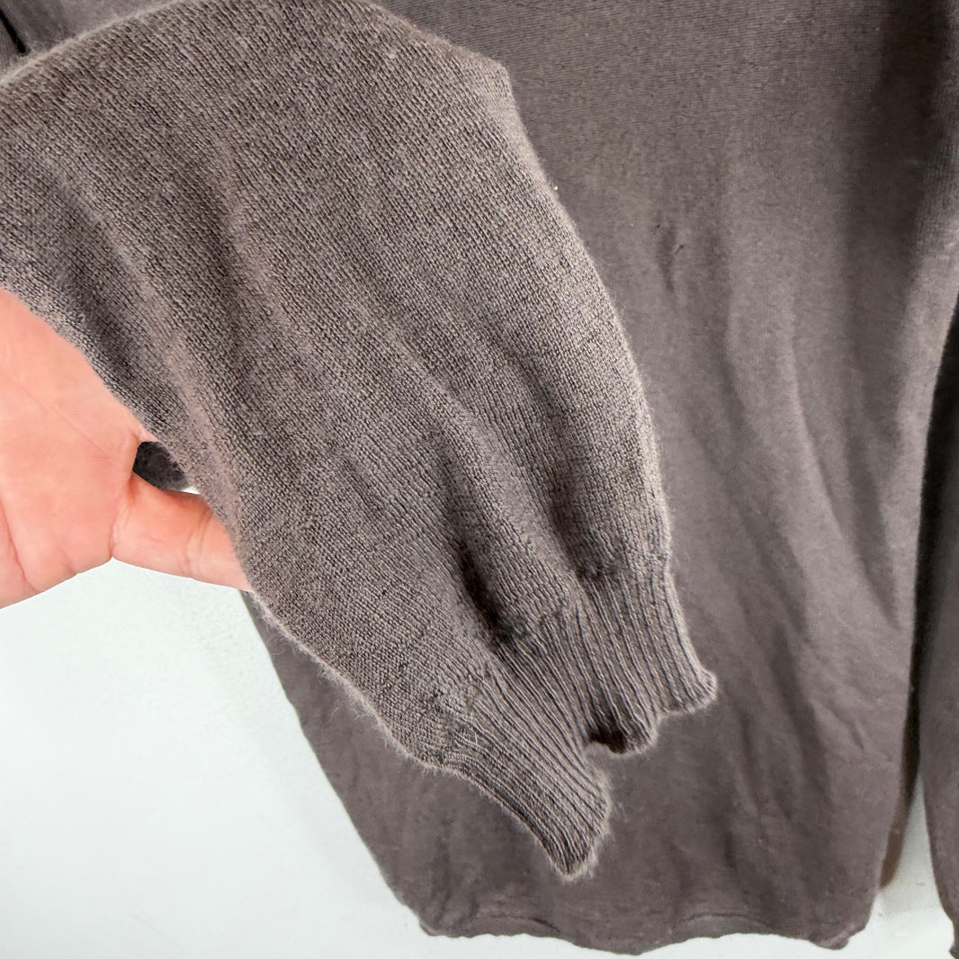Rick Owens Cashmere Brown Sweater