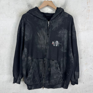 Balenciaga Campaign Mud Gaffer Zip Hoodie