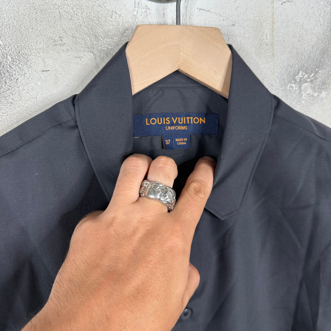 Louis Vuitton Charcoal L/S Uniforme Shirt