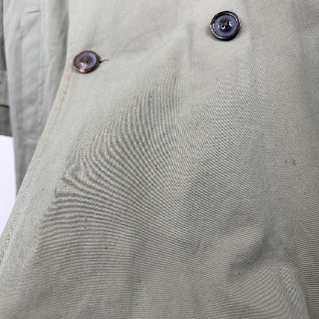 Margiela Green Trench Coat
