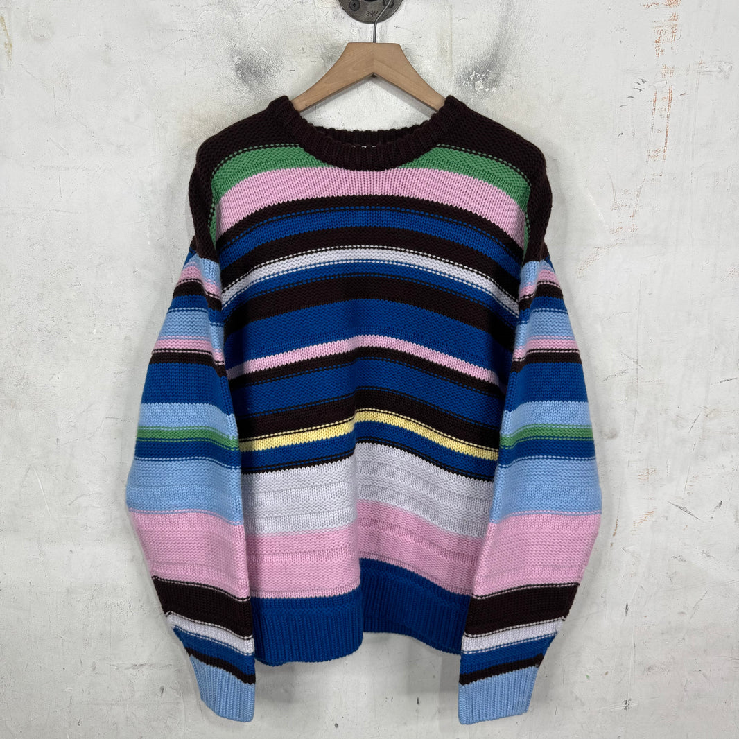 JW Anderson Striped Heavy Knit Sweater