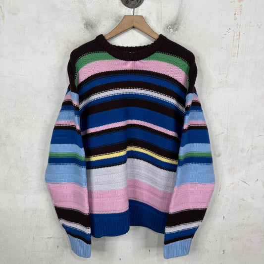 JW Anderson Striped Heavy Knit Sweater