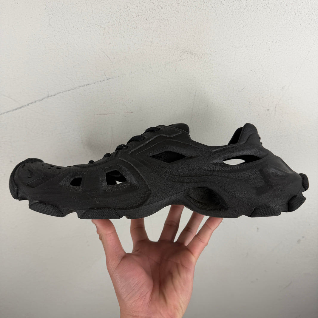Balenciaga Black Lace Up HD Sneakers