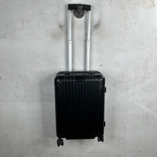 Rimowa Black Plastic Carryon Plus Suitcase