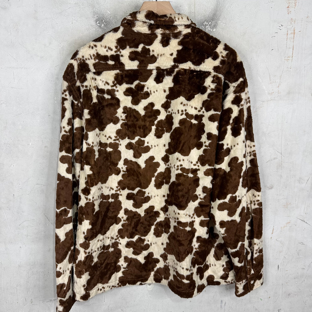 Supreme Faux Cow Print Overshirt