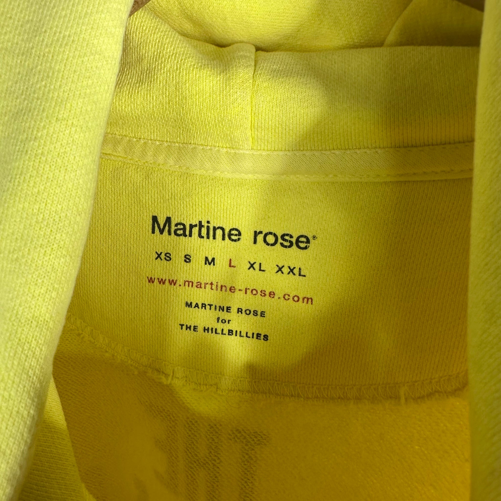 Martine Rose New Devotions Hoodie