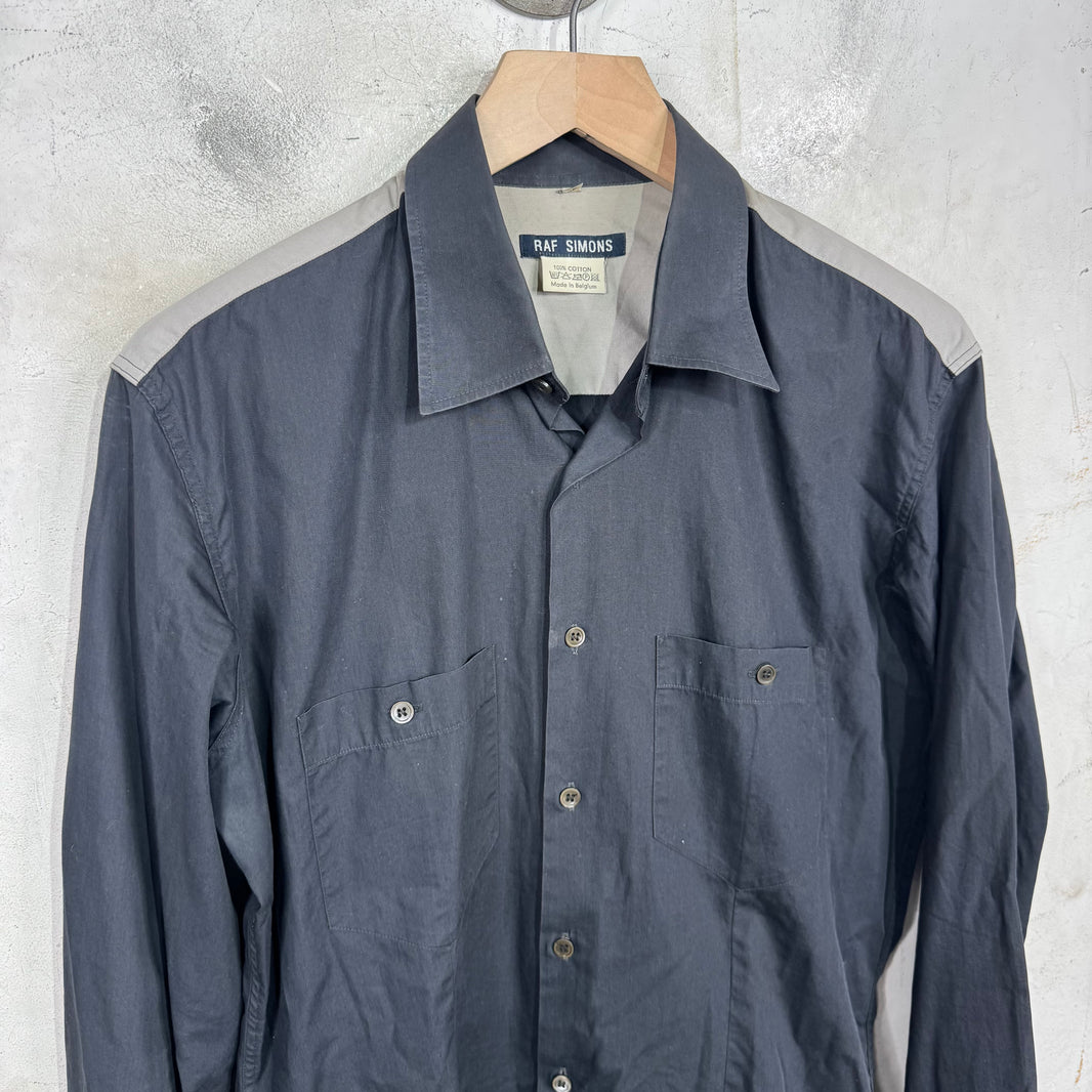 Raf Simons Two Toned Black Shirt