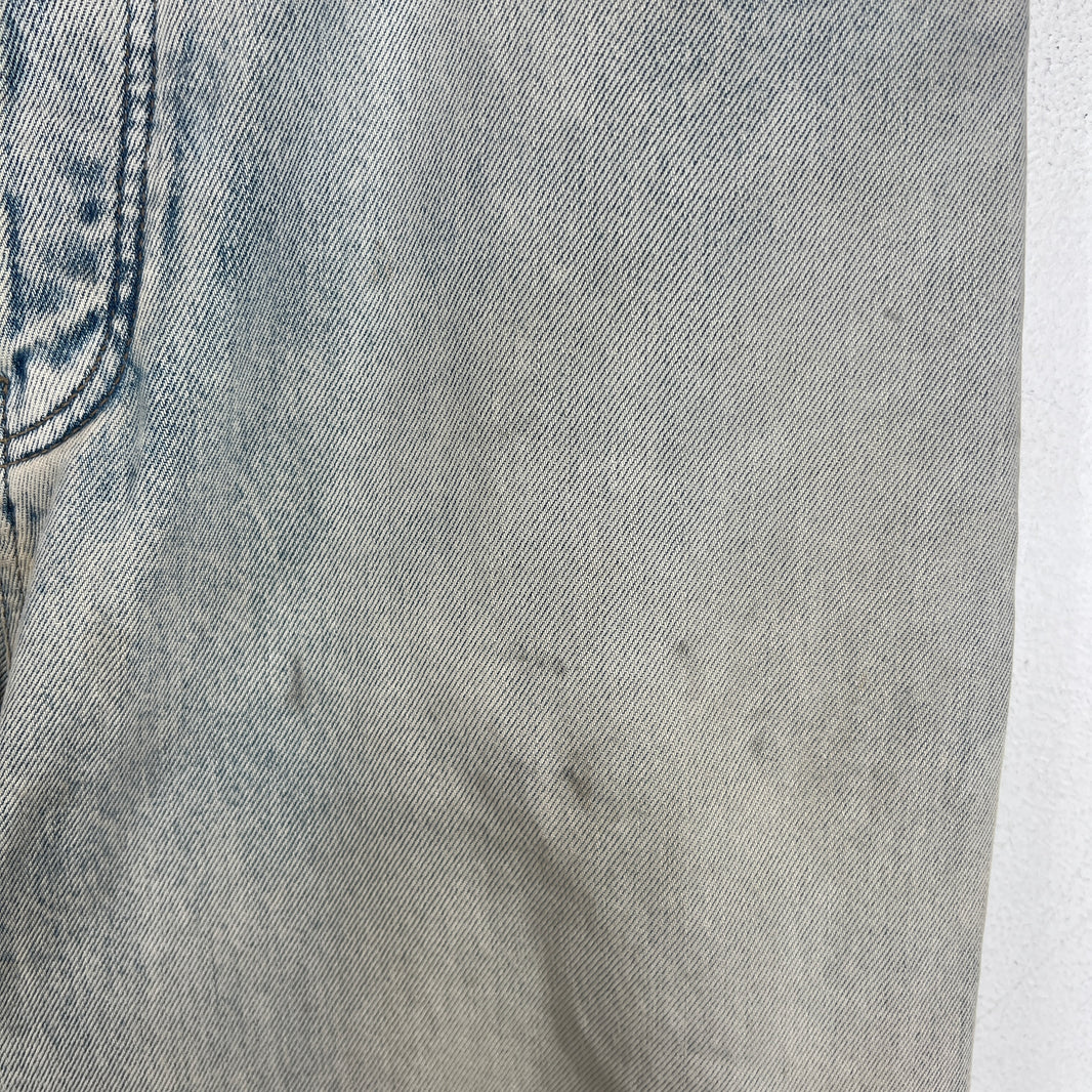 Balenciaga Size Sticker Baggy Denim Jeans