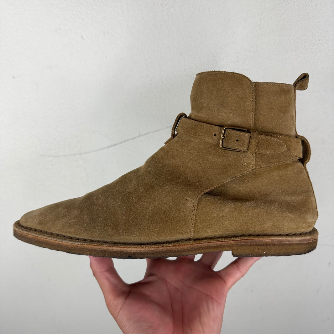 Saint Laurent Jodhpur Suede Boots