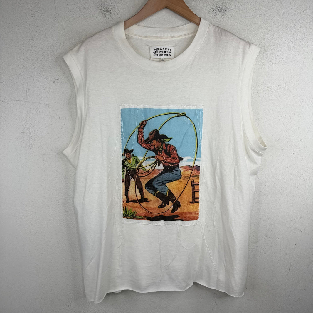 Margiela Cowboy Sleeveless T-Shirt