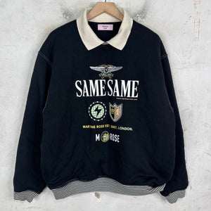 Martine Rose Same Same Collared Sweatshirt