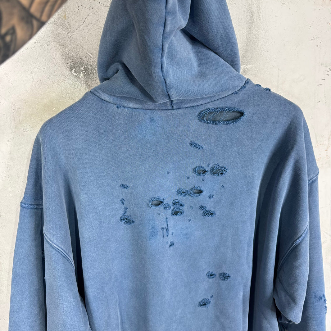 Balenciaga 3B Distressed Layered Hoodie