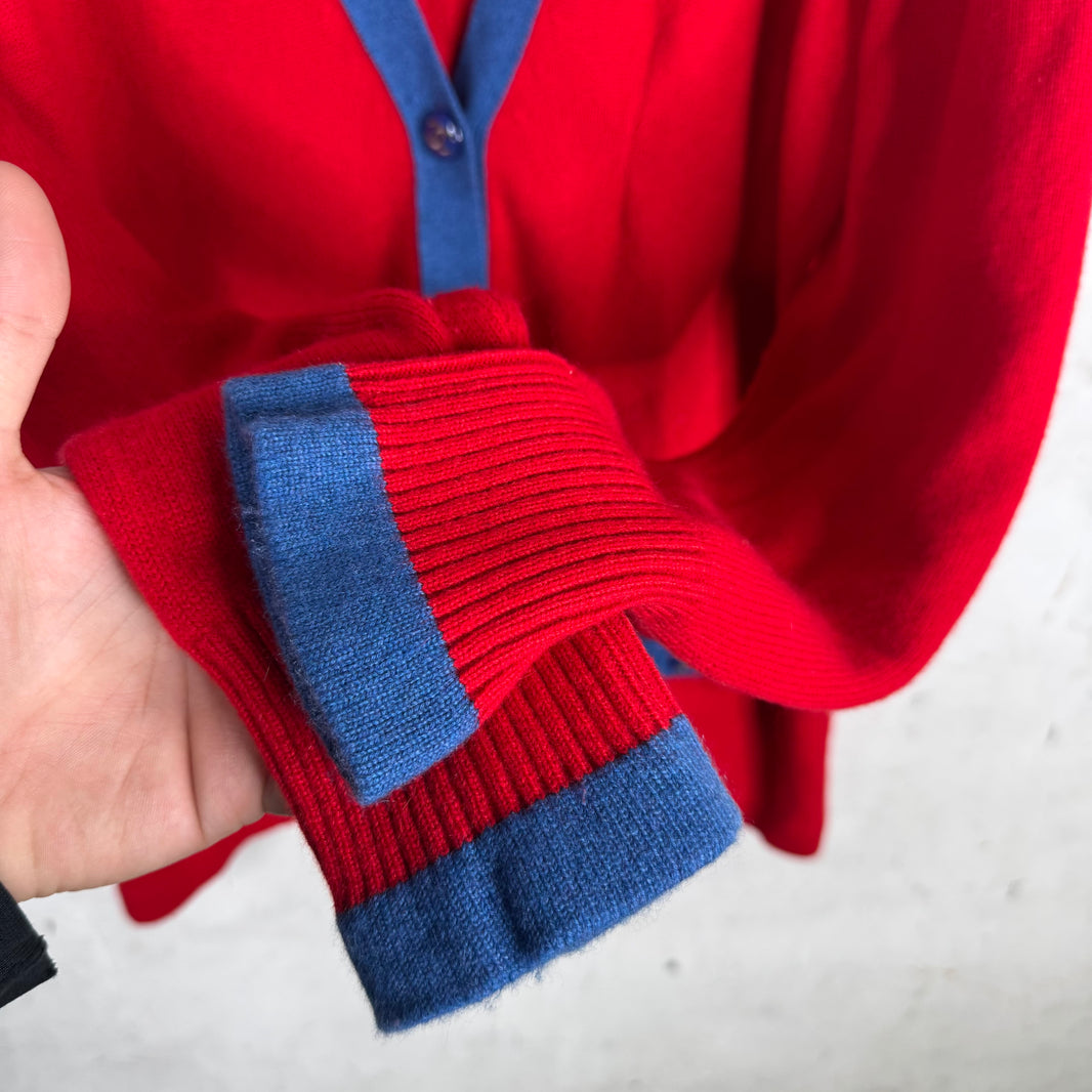 Chanel Two Toned Cashmere Cardigan
