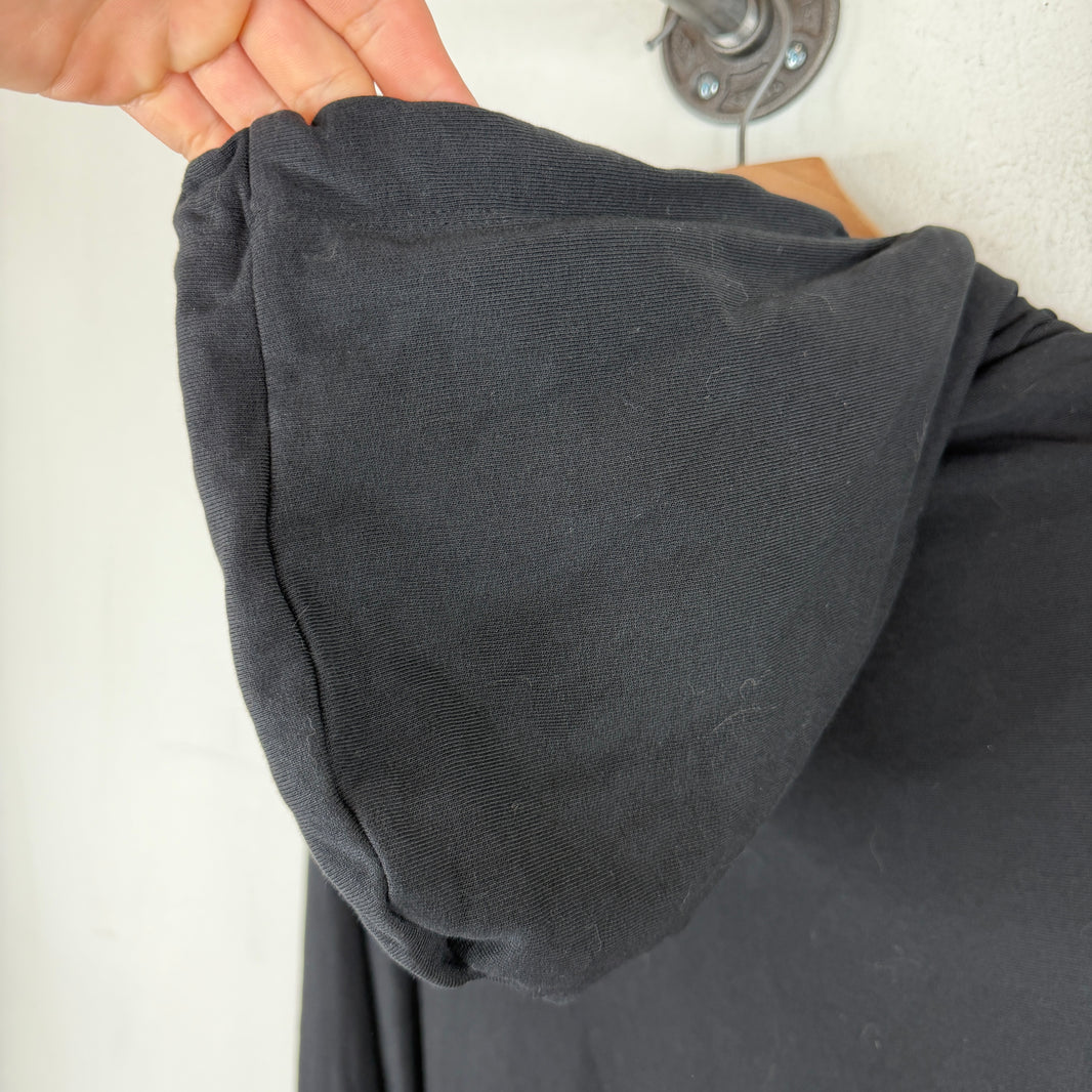 Raf Simons Patch Zip Up Hooded Poncho