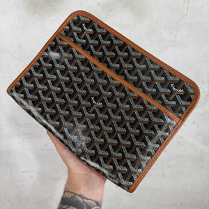 Goyard Brown Jouvence Toiletry Bag