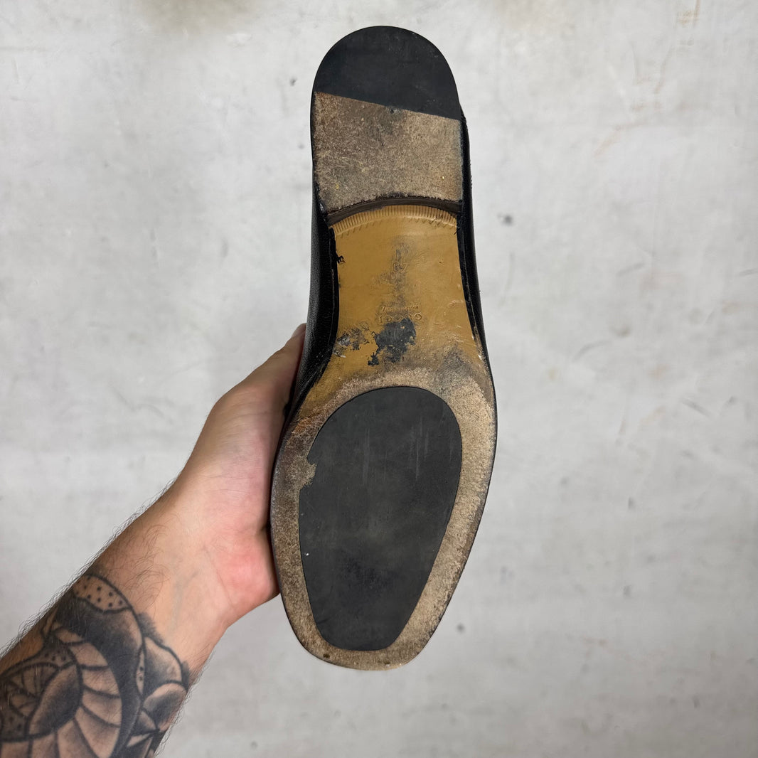 Gucci Heeled Horsebit Loafer