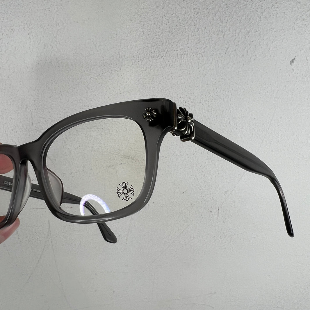 Chrome Hearts Gray Vagilante Glasses