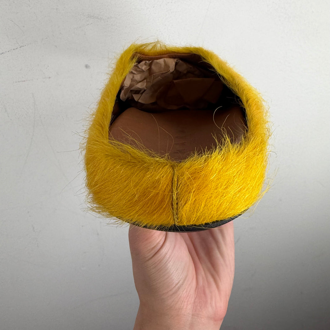 Marni Yellow Fussbett Mules