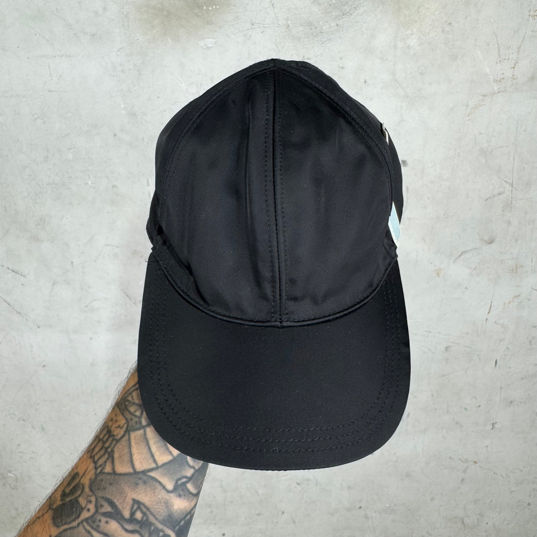 Prada Nylon Rubber Patch Hat