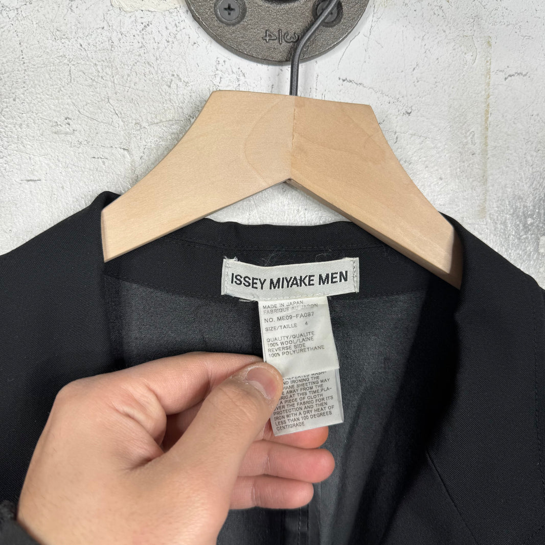 Issey Miyake Men Nylon Long Jacket