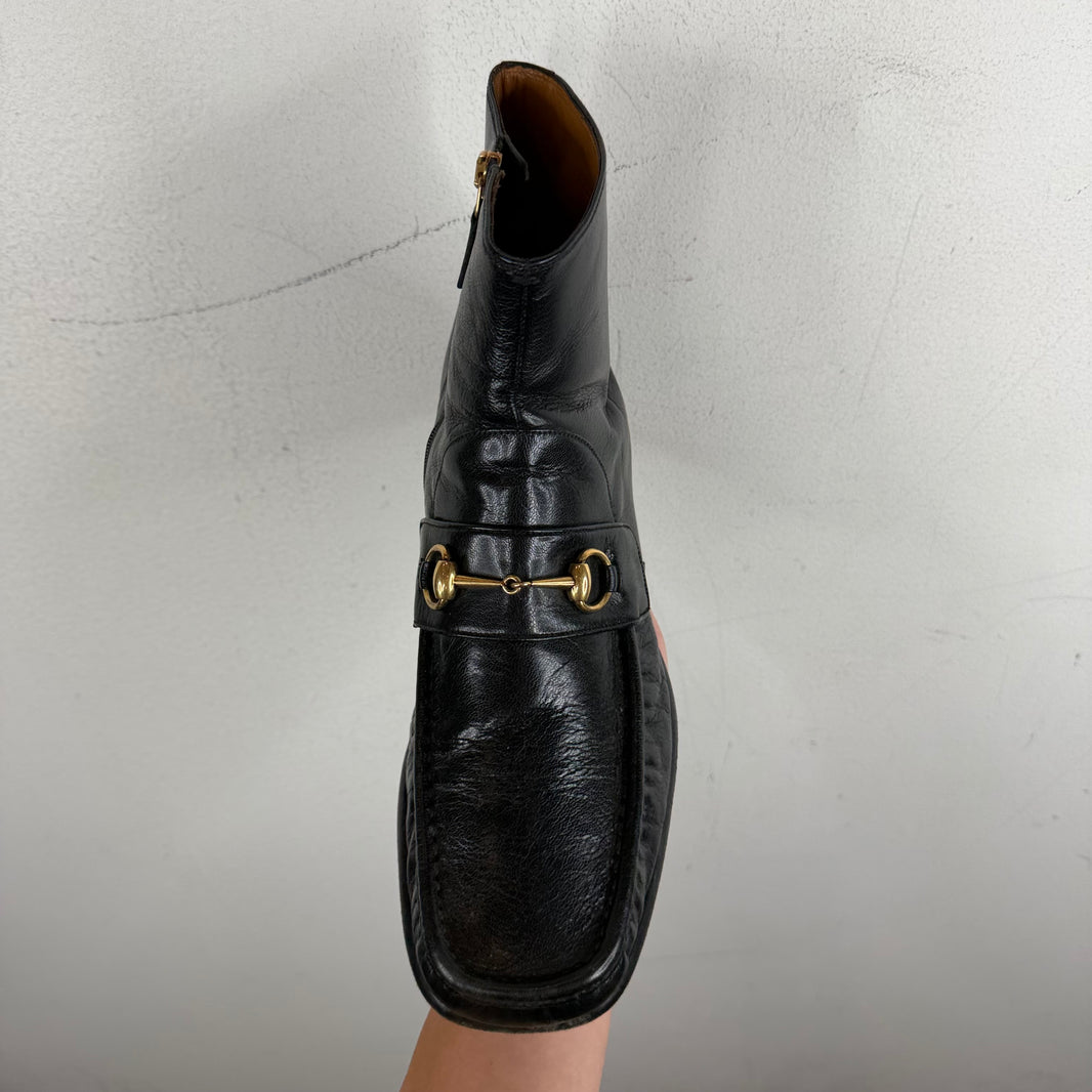 Gucci Horsebit Loafer Boots