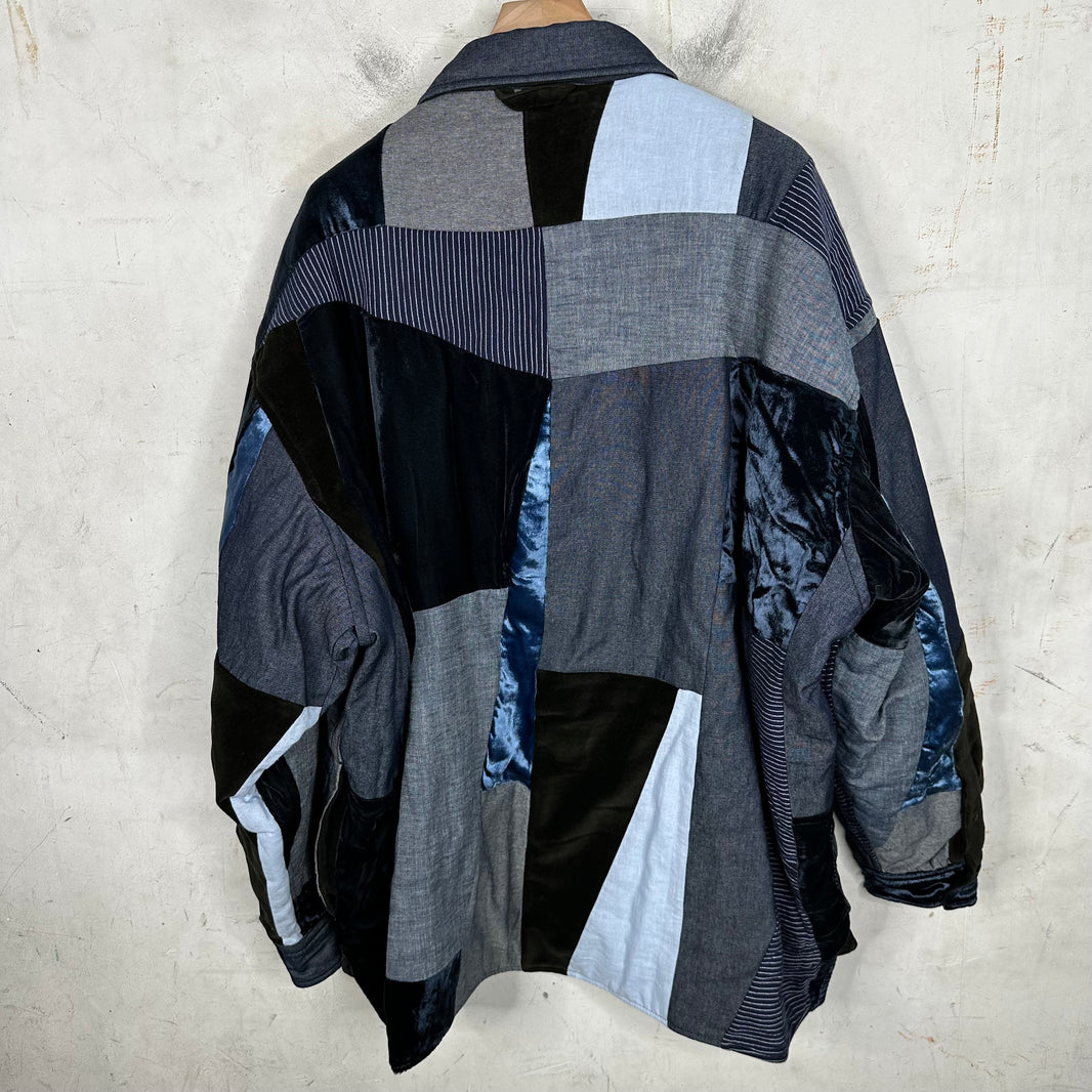 Acne Studios Patchwork Padded Overshirt