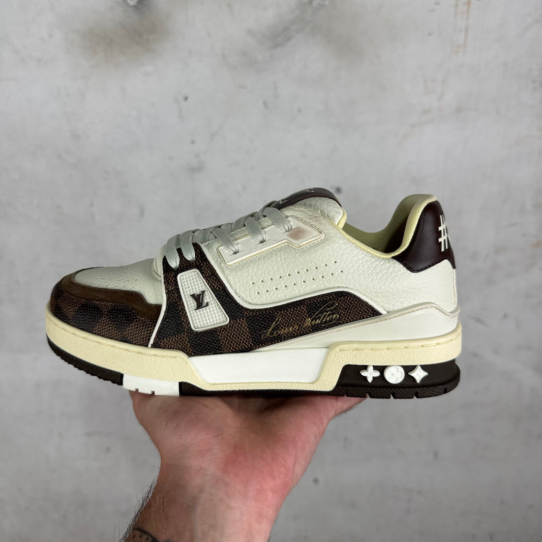 Louis Vuitton Damier Cream Trainers