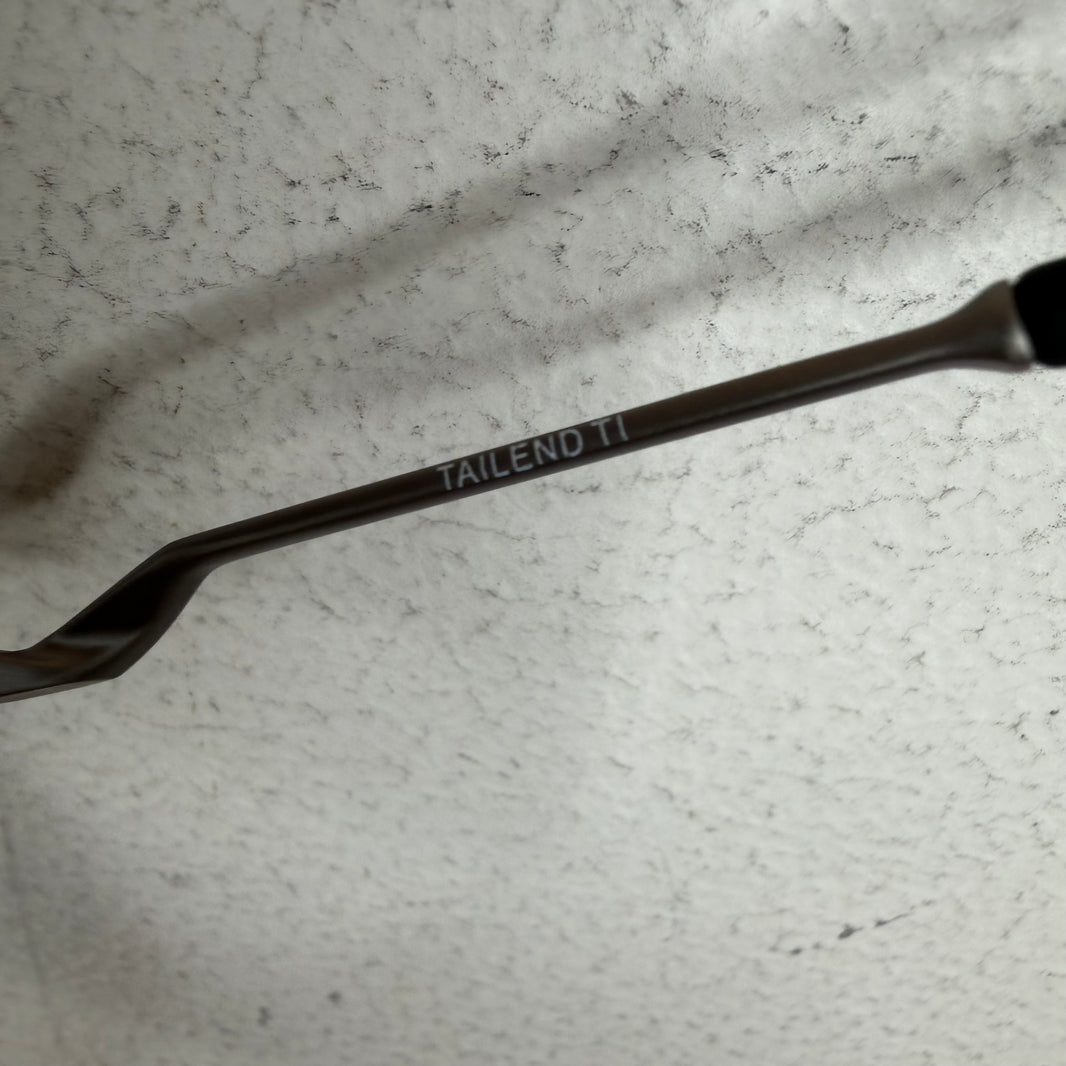 Oakley Tailend TI Blue Lense Sunglasses