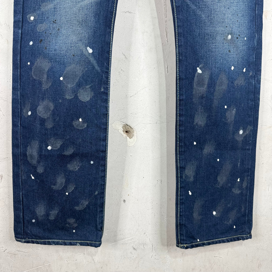 Maison Mihara Yasuhiro Double Pocket Painter Skinny Jeans