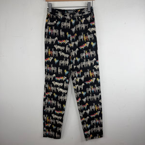 Versace AOP Zebra Jeans