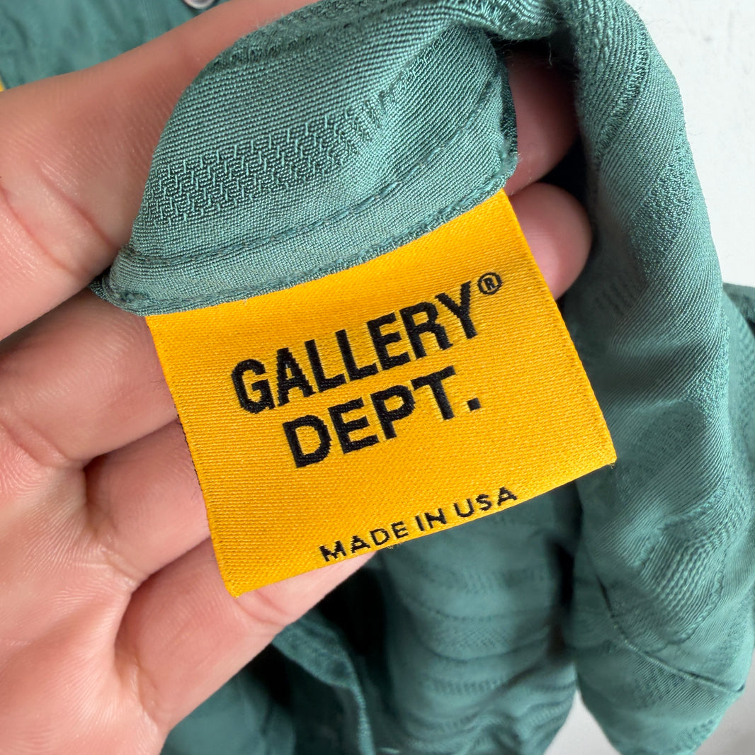 Gallery Dept Green Button-Up Shirt