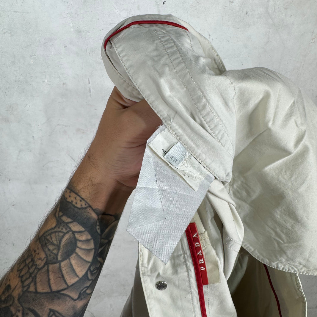 Prada Beige Low Rise Cargos