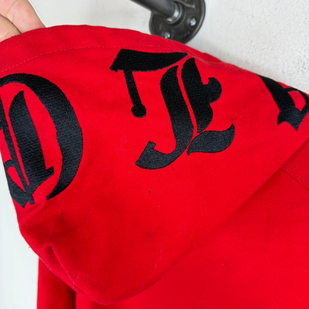 Vlone Red Hood Logo Work Jacket