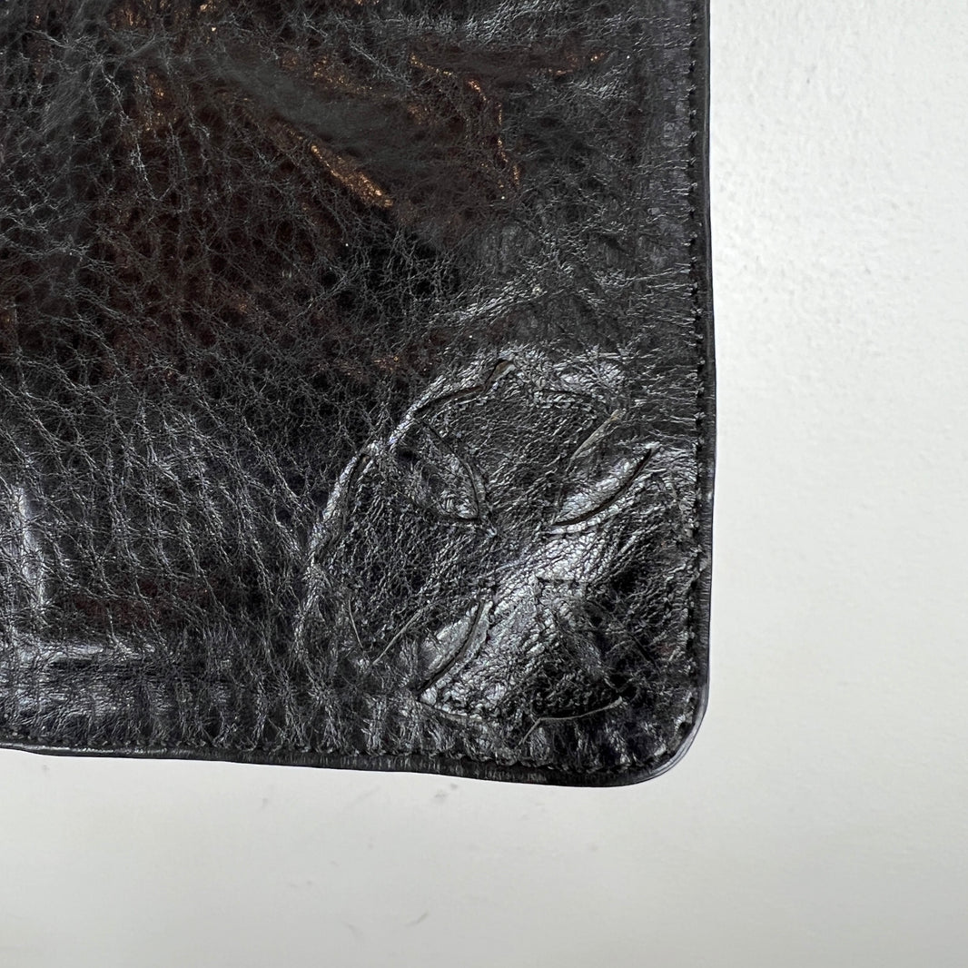 Chrome Hearts Plus Leather Coin Pouch