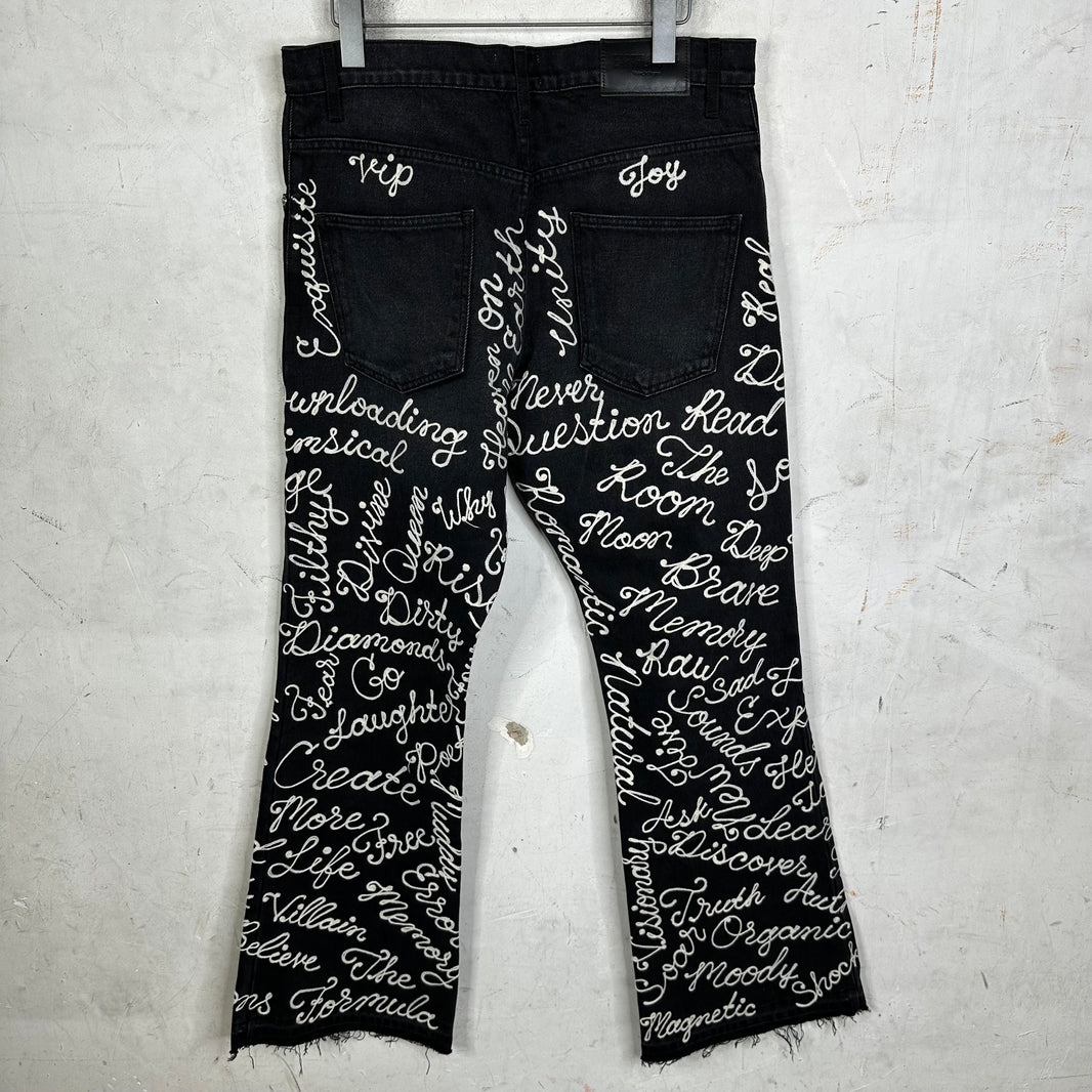 Earthling Script Jeans