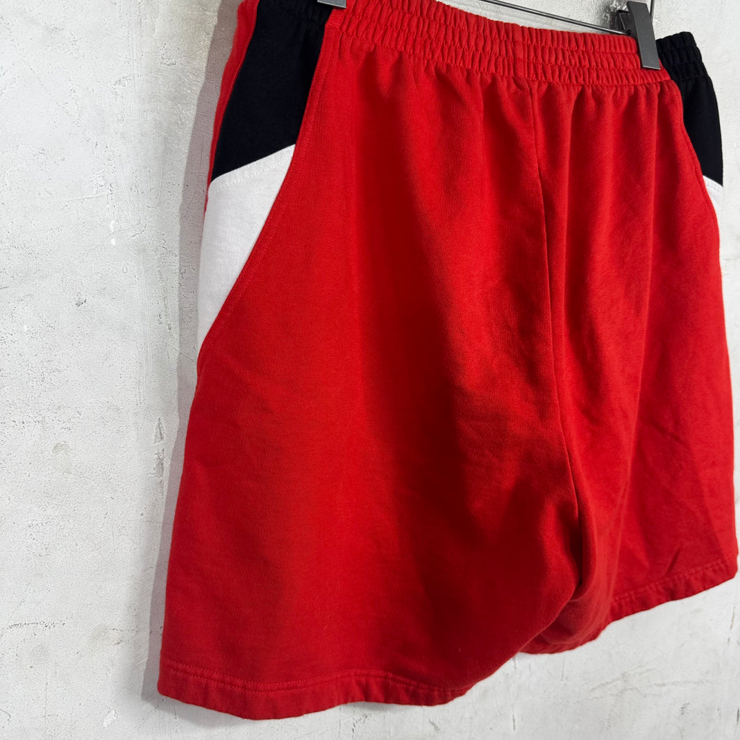 Balenciaga 3B Paneled Sweatshorts