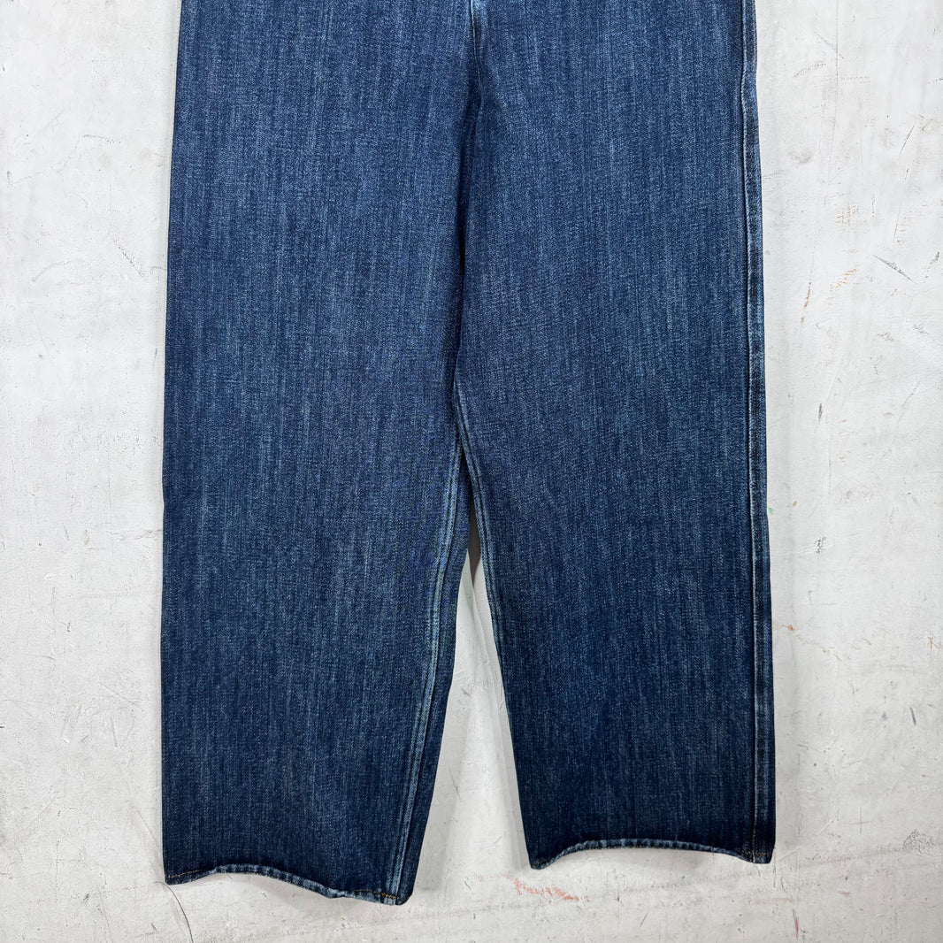 Louis Vuitton Sample Heavy Dark Jeans