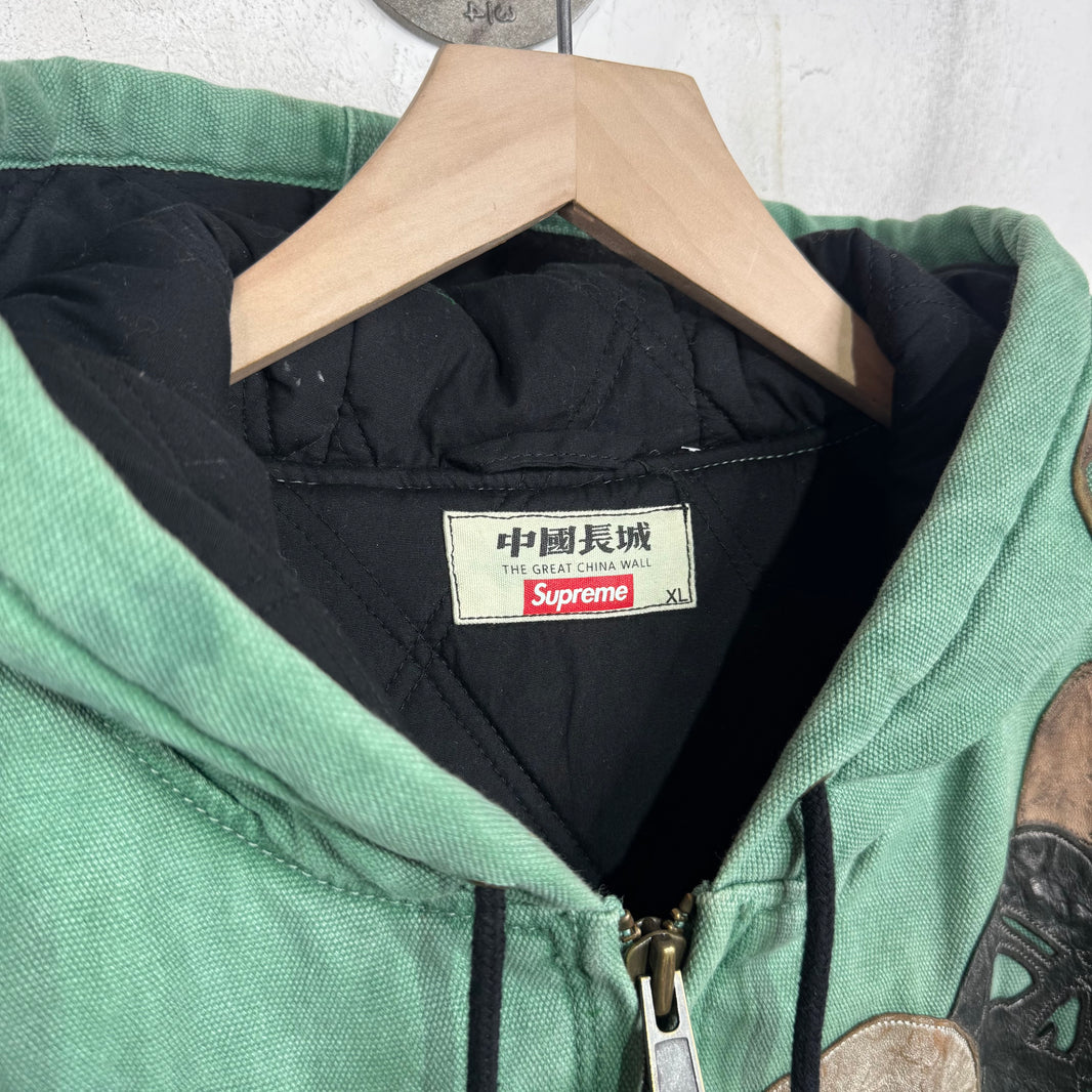 Supreme x Great China Wall Green Work Jacket