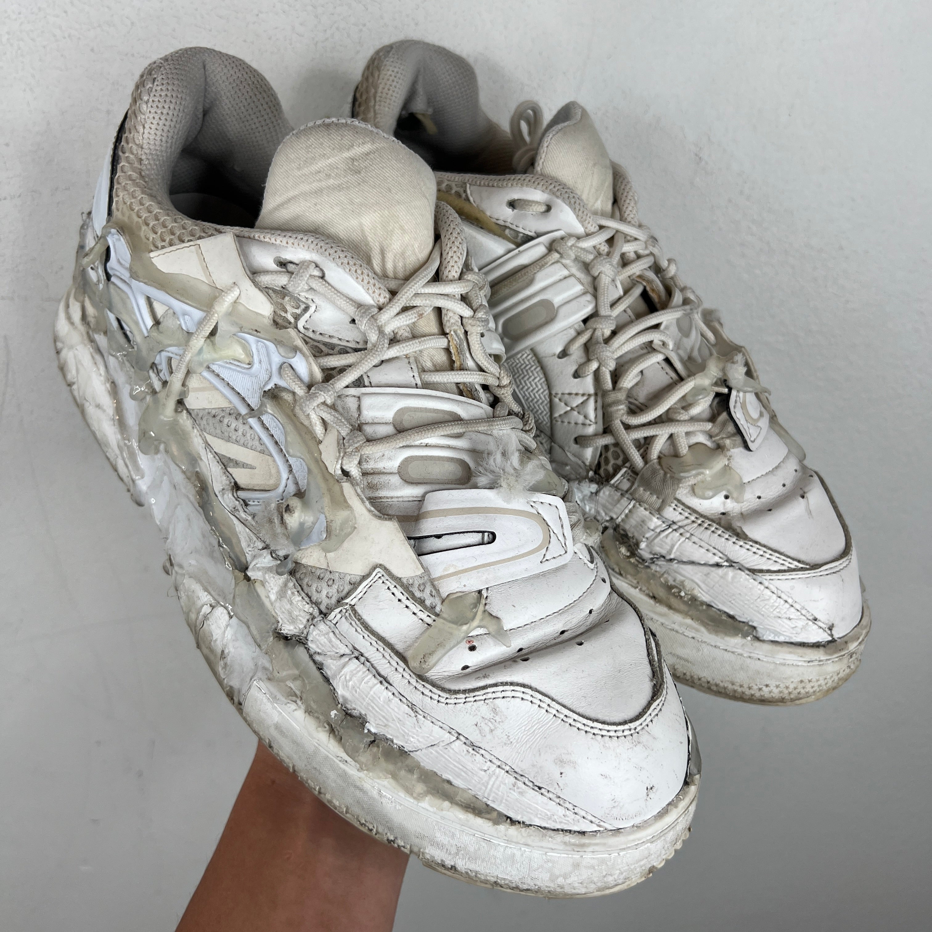 Maison Margiela White Fusion Sneakers – www.Lukes.store