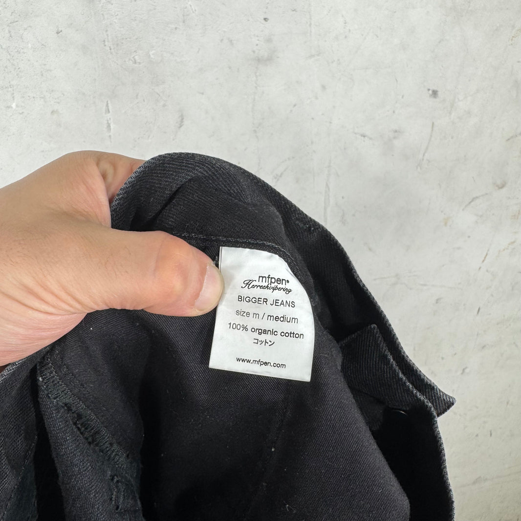 MFpenn Charcoal Baggy Paneled Jeans