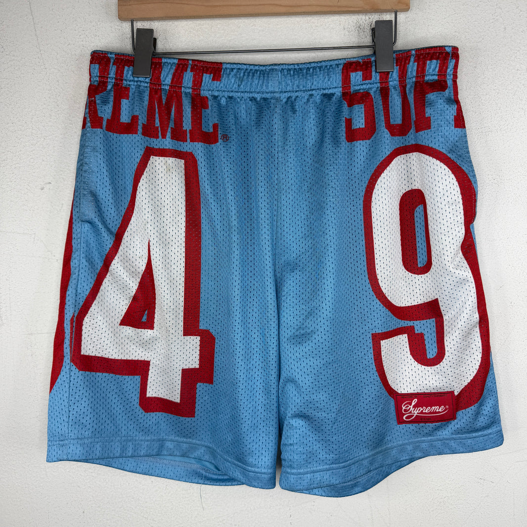 Supreme 94 Blue Mesh Shorts