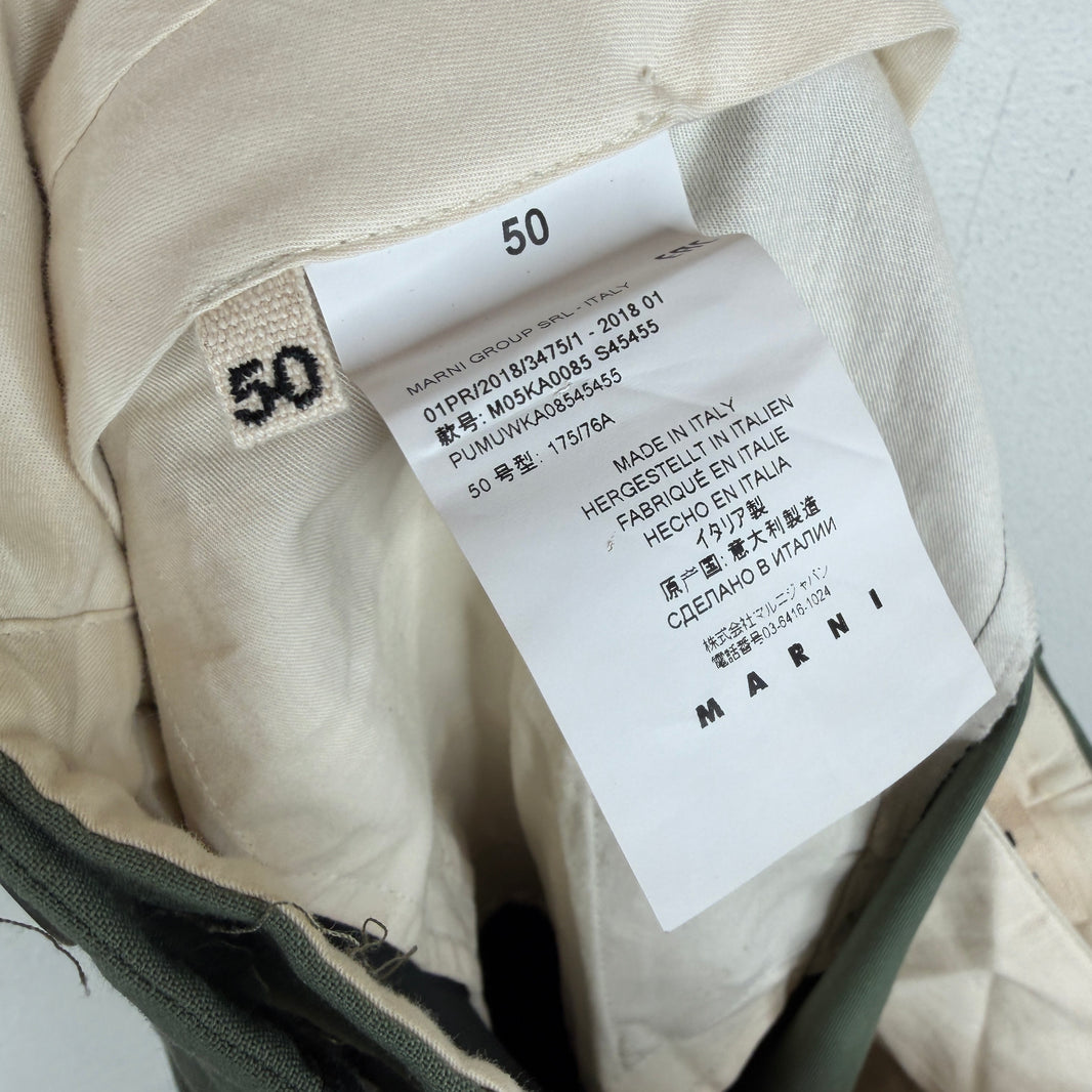 Marni Green Dress Trousers