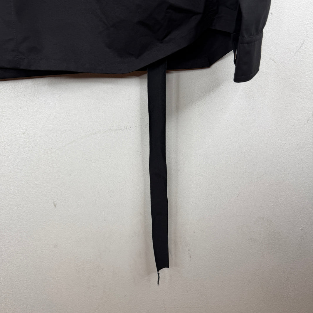 DRKSHDW Nylon Cargo Front Logo Button Up LS Shirt
